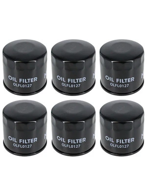 6 x NTK Oil Filter fits Nissan Almera 1.5 N17 i - image 1 of 4
