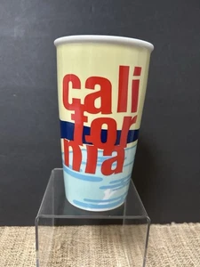 Starbucks Keramik California Beach Szene Tumbler Kaffeebecher 12oz Neu ohne Etikett - Bild 1 von 10