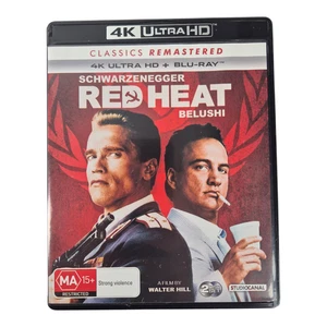 Red Heat 4K Ultra HD + Blu-Ray Remastered Classics STUDIOCANAL Arnold Schwarzene - Picture 1 of 4