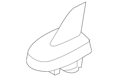 Conjunto Antena Original Audi 4G0-035-503-K-GRU Foto 1 de 3