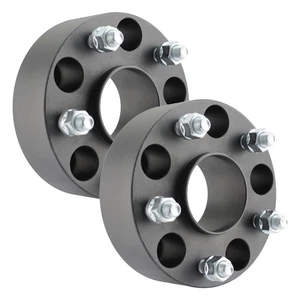 2X 2" for Jeep Grand Cherokee WK2, Wrangler JL, V6 Wheel Spacers 5x5" / 5x127 - Picture 1 of 6
