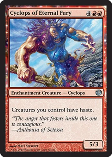 Cyclops of Eternal Fury - Foil - Journey into Nyx #92/165 MTG Magic The Gatherin - Image 1 of 1