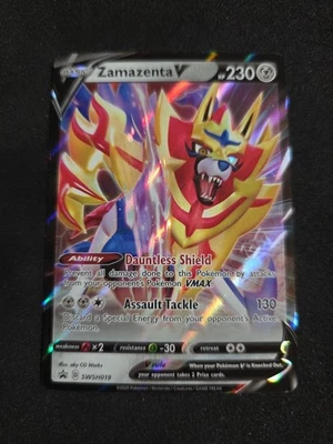 Zamazenta V SWSH019 SWSH: Sword & Shield Promo Cards Holo - Image 1 of 2