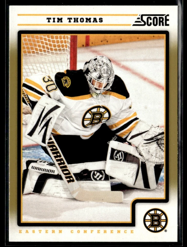 2012-13 Score Gold Rush Tim Thomas #57 - Image 1 of 2