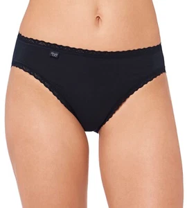 Sloggi Slip Tai 24/7 Pizzo Confezione da 3 10-20 Nero - Foto 1 di 3