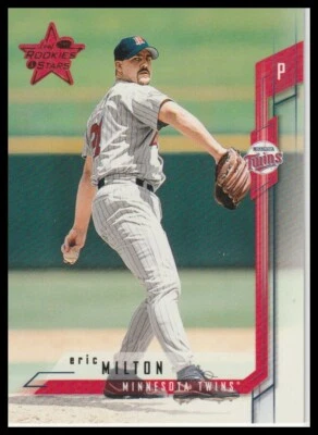 2001 Eric Milton Leaf Rookies & Stars Baseball #84 Minnesota Twins - Image 1 of 2