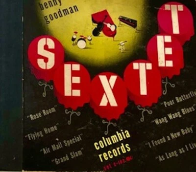 Rare Vintage SEXTET. Benny Goodman Record Album Set: C-102 - Image 1 of 3