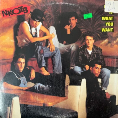New Kids On The Block - Call It What You Want (12") (Near Mint (NM or M-)) - Image 1 of 4