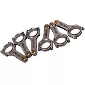 Racing Connecting Rods for Nissan Patrol Datsun 280Z 280ZX Turbo L28 Conrod 6x - Bild 1 von 8