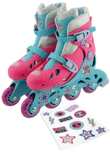 LOL Surprise Kids In-Line Skates Size Junior 13-3 Girls Outdoor Fun Pink Junior - Picture 1 of 1