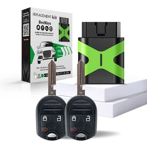 Programmer with 2 Car Key Fob for 2011-2014 Ford F-150 2011 Fusion CWTWB1U793 - Picture 1 of 8