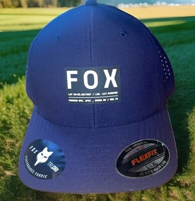 NUEVO Fox Racing Motocross Bicicleta FlexFit L/XL Elastizado Ajustado Gorra Sombrero TruDri Tech Foto 1 de 4