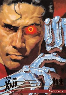KANE / X-Men Fleer Ultra Wolverine (1996) BASE Trading Card #06 - Image 1 of 2