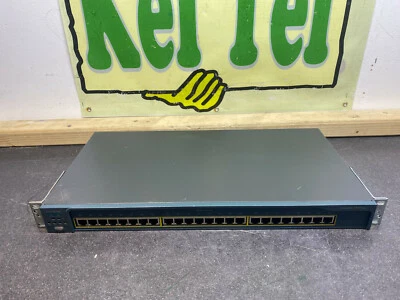Cisco Catalyst 2950 Series Cisco WS-C2950-24 NETWORK ETHERNET SWITCH TESTED # - Image 1 of 3