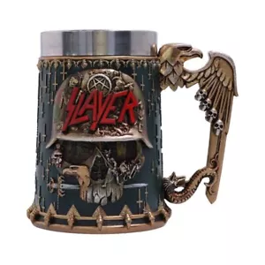 Casco Slayer Eagle con licencia oficial logotipo de calavera jarra 16,5 cm. Genial. - Imagen 1 de 8