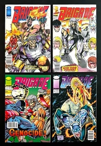 Brigade #0, 1, 2, 3 Hi-Grade All Newsstand UPC Variants Rob Liefeld Image 1992 - Picture 1 of 6