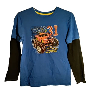 POLO NIÑO AZUL "MUD RACE MADNESS" CHEROKEE TALLA 8/10 - Imagen 1 de 1