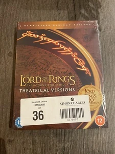 The Lord of the Rings Trilogy - Remastered Theatrical Blu-ray 20th Anniversary - Imagen 1 de 2