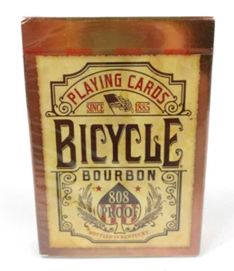 Bicycle Bourbon Playing Cards Fun Bicycle Poker Deck Made in USA 2017 New Sealed - Picture 1 of 3