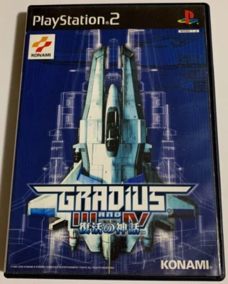 PS2 PlayStation 2 Gradius 3 & 4 revival of mythology Japanese Tested Genuine - Image 1 of 3