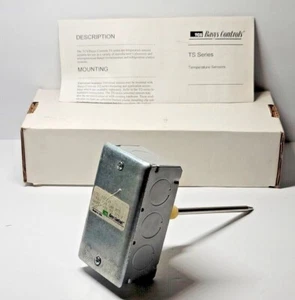 TCS Basys Controls TS1029 100 Ohm -58 to 375F Platinum RTD Temperature Sensor 4" - Picture 1 of 4