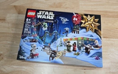 LEGO STAR WARS ADVENT CALENDAR 75366 NEW SEALED 24 Gifts Ewok Palpatine Trooper - Image 1 of 3