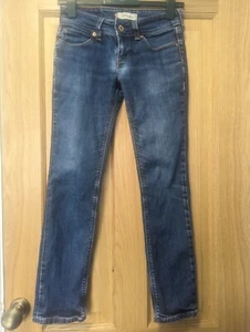 Levis 571 Slim Fit Denim Jeans W27 INSIDE LEG 28 - Picture 1 of 19