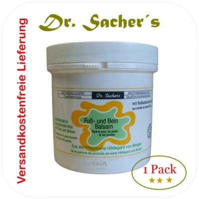 Fuß- und Beinbalsam von Dr. Sachers mit Rosskastanien Extrakt Kühn Kosmetik