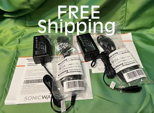 *GENUINE* 2 pack- SONICWALL Power Supply 02-SSC-3069 TZ470/TZ370/T270 BILLION - Picture 1 of 12