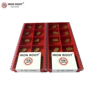 100P SP200 TG4105 CNC Lathe Turning Tools Grooving Carbide Inserts for SPB Tools - Picture 1 of 6