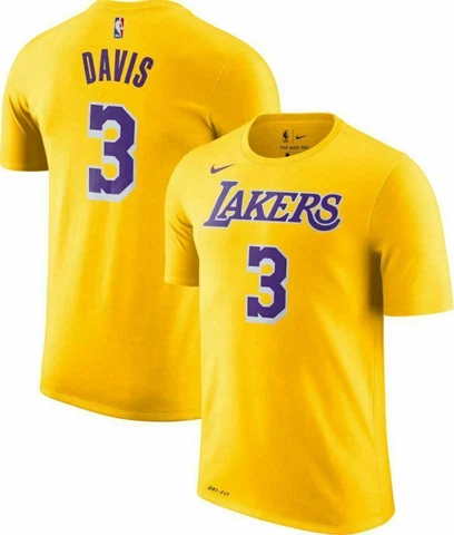 Nike Los Angeles LA Lakers Anthony Davis Shirt A.D. 3 BQ1540-744  Men's M Medium Cover