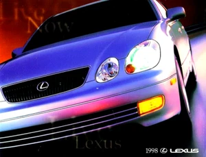 1998 LEXUS FULL MODEL LINE RANGE—U.S. AUTO SHOW SALES BROCHURE—LS GS ES SC LX RX - Picture 1 of 1