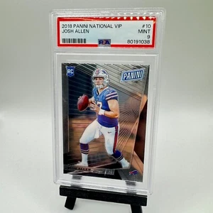 2018 Panini National VIP Josh Allen RC #10 PSA 9 - Imagen 1 de 1