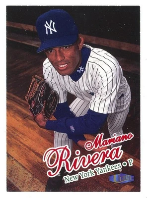 Fleer Ultra #147 1998 base Mariano Rivera Yankees casi nuevo+ fotos delanteras y traseras Foto 1 de 2