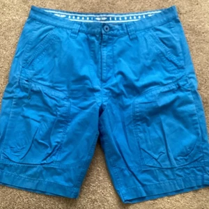 ARMANI EXCHANGE MENS CARGO SHORTS SIZE 38” In BLUE - Picture 1 of 3