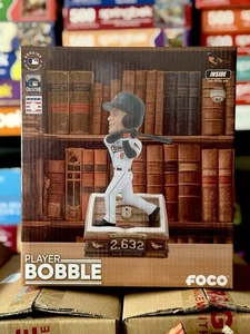 Cal Ripken Jr Baltimore Orioles Iron Man Streak Record Book Bobblehead FOCO NEW - Picture 1 of 7