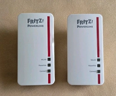 2x AVM FRITZ!Powerline 1260 WLAN Adapter ⚡️KOSTENLOSER VERSAND⚡️ - Bild 1 von 3