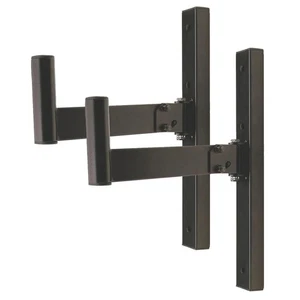 On Stage SS7323B Wall Mount Speaker Bracket, Pair - Picture 1 of 9