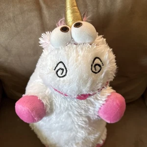 Universal Studios Despicable Me It's So Fluffy Unicorn Minions Plush Stuffed 21” - Picture 1 of 7