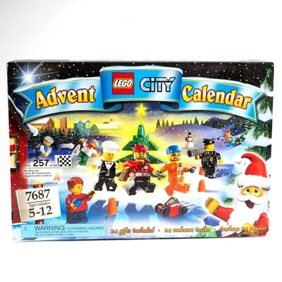 LEGO City Advent Calendar #7687, 100% Complete - Image 1 of 4
