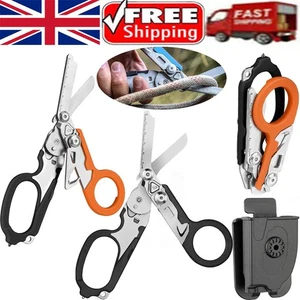 6 in 1 Multi Tool Folding Emergency Medical First Aid Scissor - Picture 1 of 17