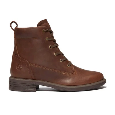 Mujer Timberland Verona Cuadrado Marrón Grano Completo Bota Media (TB0A42N8 EM4) Foto 1 de 4