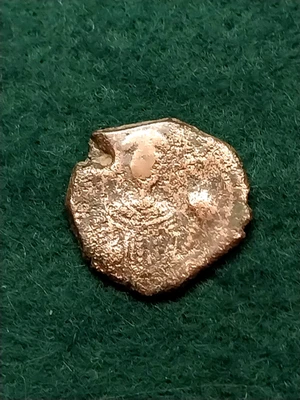 Moneda de Bronce Imperio Bizantino, 16 mm, 1,7 gr Foto 1 de 2