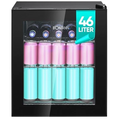 Bomann KSG 7291 Glastür Minikühlschrank #2879130 - Bild 1 von 4