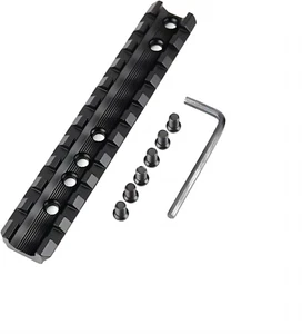 Montajes de mira telescópica ancho 20 mm longitud 120 mm con base de riel Picatinny Wea... - Imagen 1 de 5