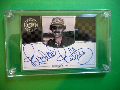 Richard Petty 2009 PP Legends #43 200 VICTORYS WC CHAMPION WC Auto Card - Image 1 of 4