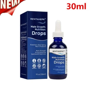 Gotas nutricionales para el crecimiento masculino REVITAHEPA, caída de dirección azul para hombre, las mejores - Imagen 1 de 10