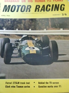 FERRARI 275 LM 275LM FAMOUS TEST 1965 JIM CLARK TASMAN CHAMPION - Picture 1 of 2