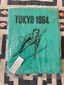 1964 Original Seat Cushion XVIII Olympic Games Tokyo Japan Gymnastics - Picture 1 of 1