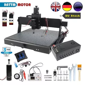 『UK』4540 PLUS 500W CNC Oberfräse Metall Fräsen Gravur Laser Maschine Nema23 Motor - Bild 1 von 24